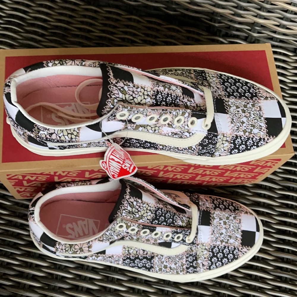 Vans Old Skool Patchwork Floral MENS - Picture 5 of 16